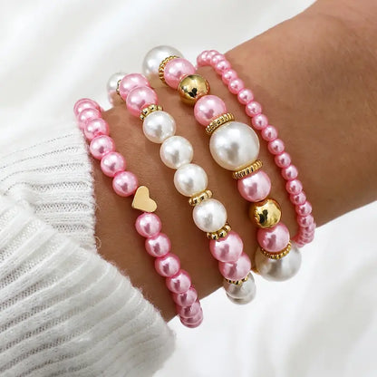 Unity Pearl Armbånd | Sammen mot brystkreft