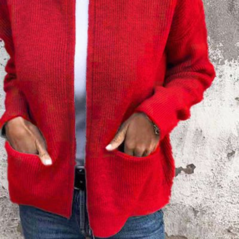 Geraldine™ – Varm Vintercardigan