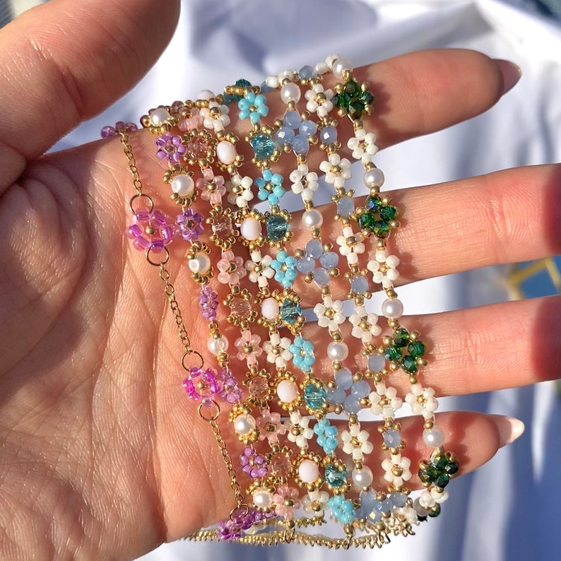 Perleblomstarmbånd | Sammen mot diabetes